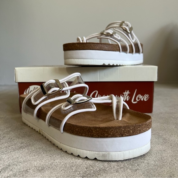 Jeffrey Campbell Fatu Sandal - clear/white - Picture 5 of 9